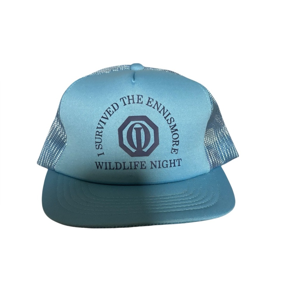 Vintage Blue Mesh Trucker Hat